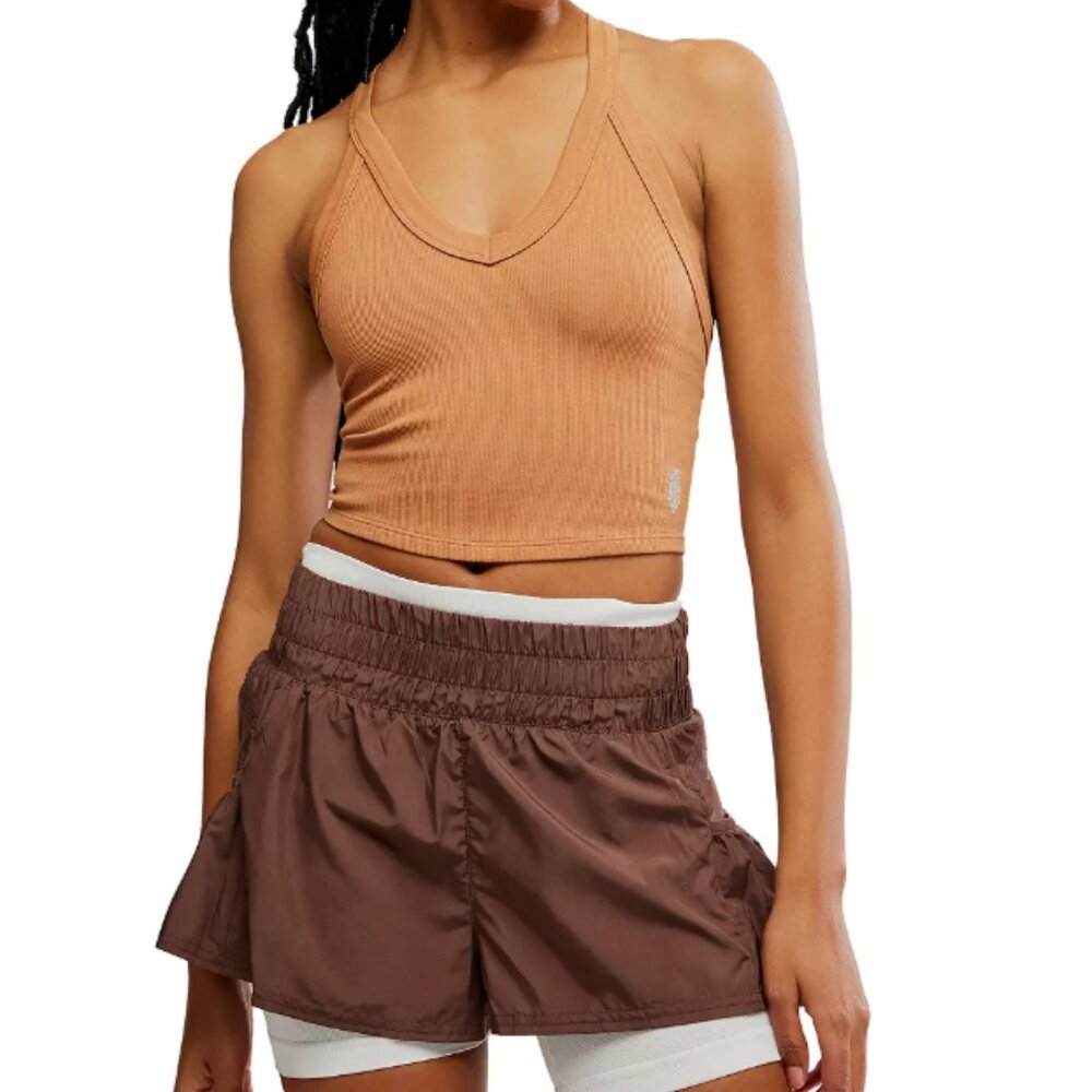 FP Movement All Clear V Neck Cami Cropped XS